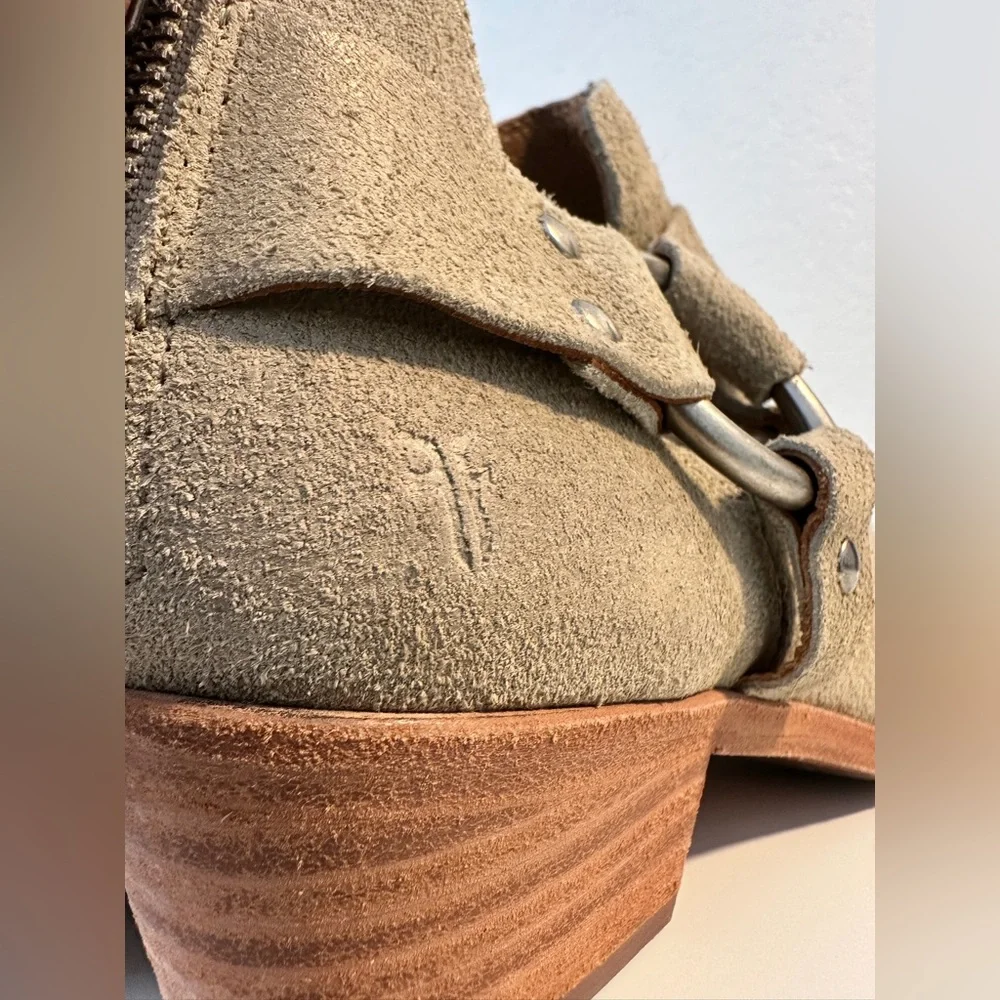 Frye Women's Ray Harness Back Zip Ankle Boot - Picture 3 of 7